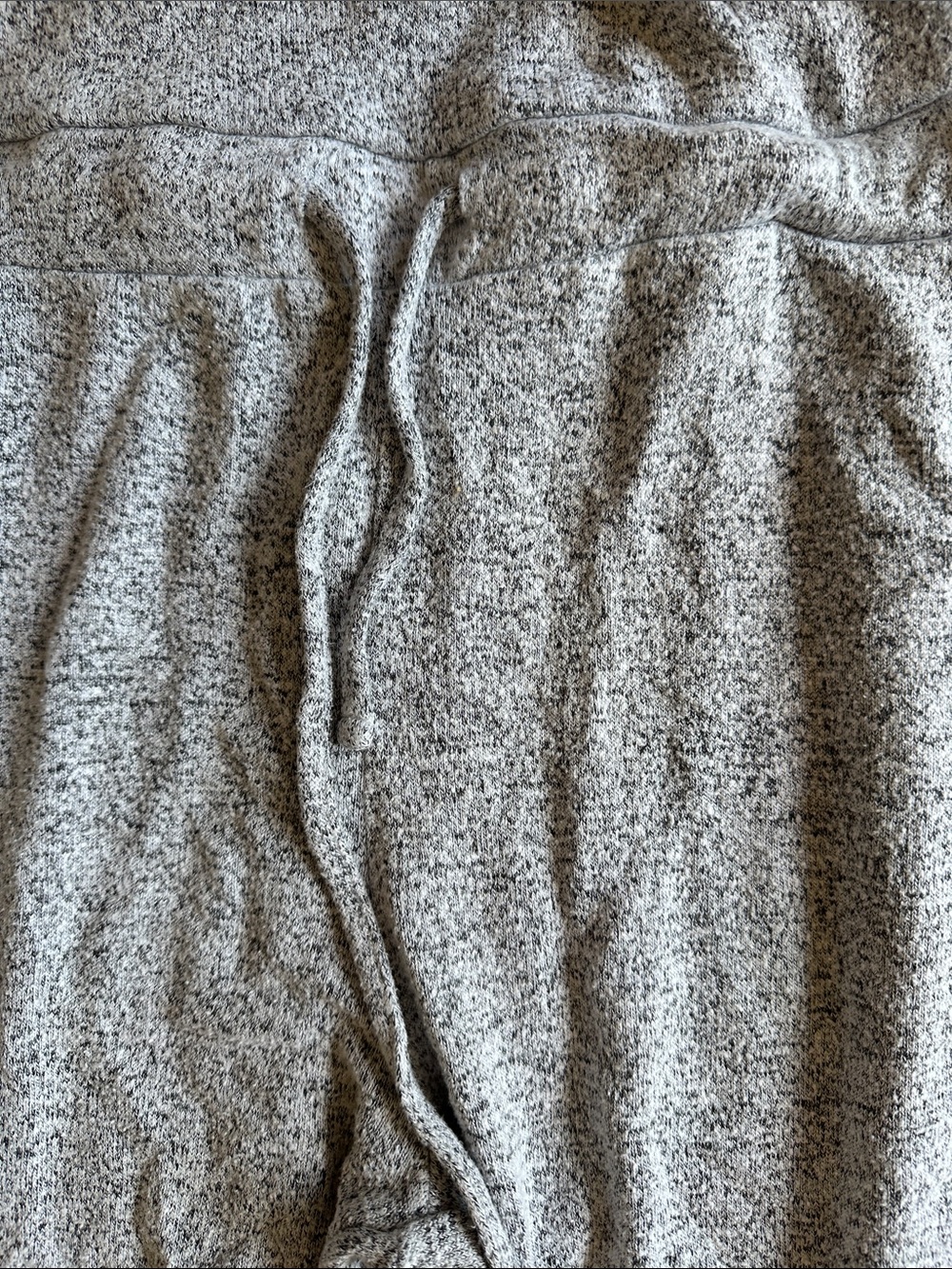 Seraphine Heather Gray Long Sleeve Knit Maternity Nursing Jumpsuit - Picture 3 of 6